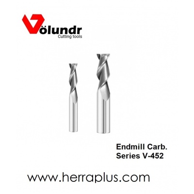 Endmill Carb. V-452    3/8 x 3/8 x 1 x 2-  2F    Square end 